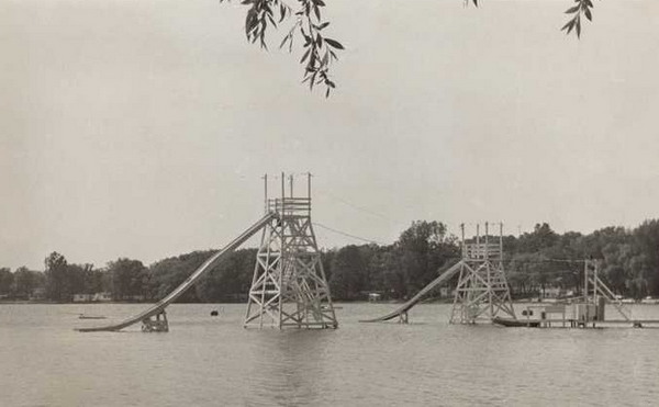 Groomes Bathing Beach - Old Photo (newer photo)